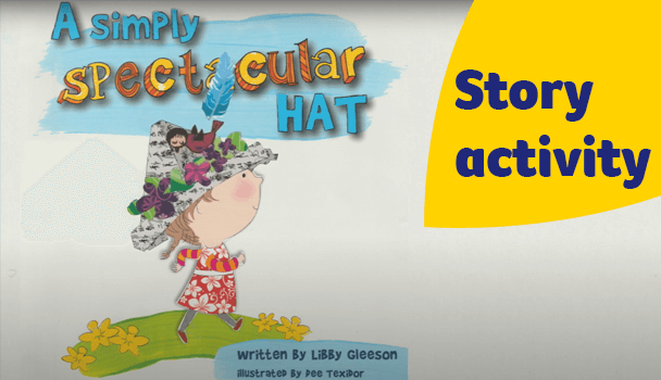 Spectacular hat story activity